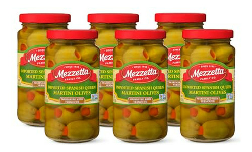 Aceitunas Martini Españolas Mezzetta 6 Oz (pack De 6)