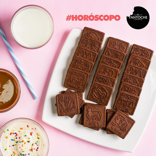 Imagen 4 de 10 de Galletitas Horoscopo Chocolate Tubo Fantoche Chocotorta