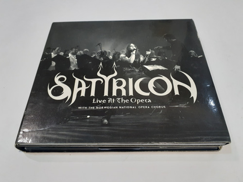 Live At The Opera, Satyricon - 2cd+dvd 2015 Nacional Nm