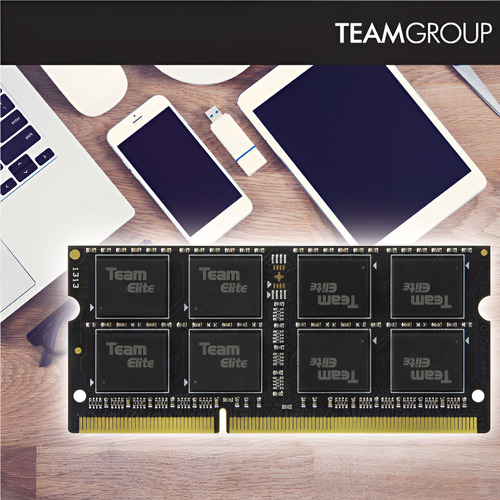 Memoria Ram Team Group Elite 8gb Ddr3l Sodimm 1600mhz Negra