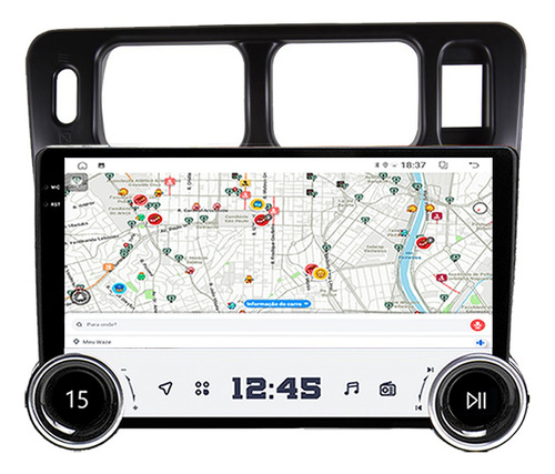 Kit Multimidia Tr4 02/14 10p Knob Android Auto Carplay 64gb