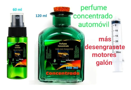 Perfume Para Carro Más Galón Desengrasate Motores.