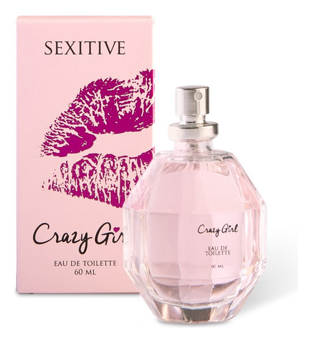 Perfume Crazy Girl Sexitive Fragancia Femenina 60 Ml Mujer