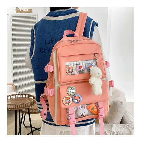 4-piece School Bags For Girls Teens College Students
