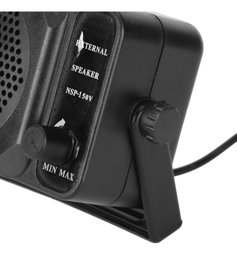 Mini Bocina Externo Nsp150v Radio De 2 Vías Cb Hf Vhf Uhf