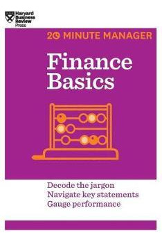 Libro Finance Basics (hbr 20-minute Manager Series) - Har...