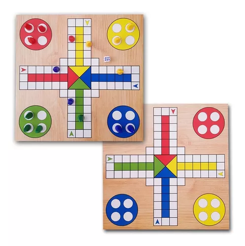 Jogo Ludo De Madeira com Preços Incríveis no Shoptime