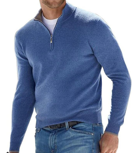 Suéter Para Hombre, Blusa Fría De Lana, Tejido Social E Info