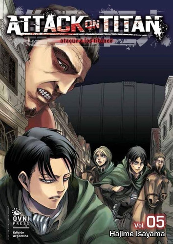 Attack On Titan 05 Manga Original En Español