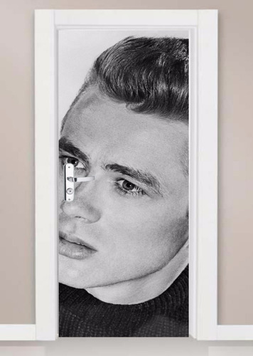 Adesivo Decorativo Parede Porta James Dean Retrô Lançamento!