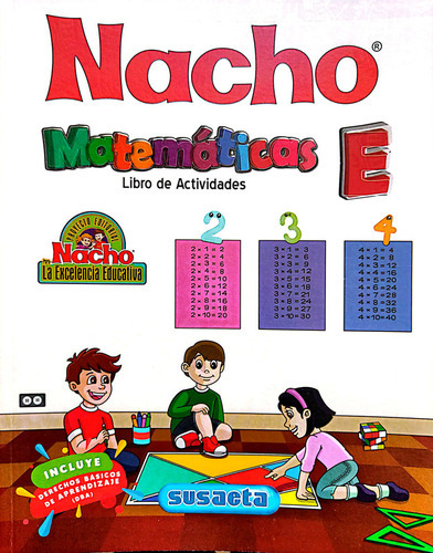 Nacho Matematicas E, De Vários. Editorial Nacho, Tapa Tapa Blanda En Español