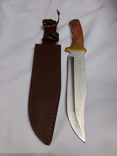 Cuchillo Cuchilla Nuevo Con Estuche Cuero Cod6047 Asch