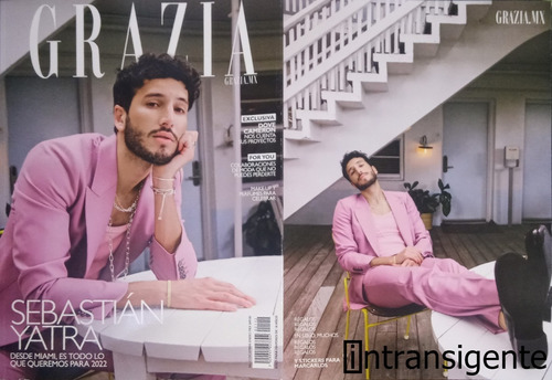 Sebastian Yatra - Revista Grazia Mexico  (diciembre 2021)