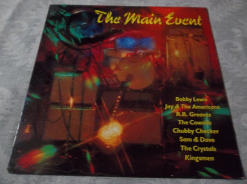 The Main Event  Vinilo Lp Chubby Checker Sam & Dave Kingsmen