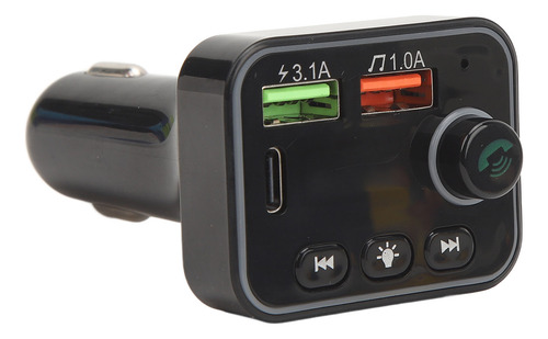 Transmisor Fm Usb Para Coche Pdf4, Adaptador Inalámbrico De