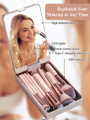 Xt Set De Espejos De Maquillaje Recomendado Por Blogger Con