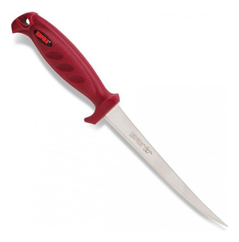 Cuchillo Filetear Rapala 15cm Acero Inox. Color Bordó