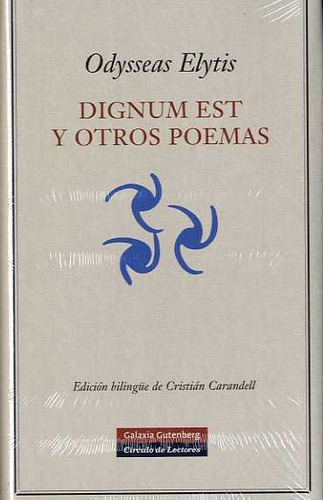 Libro Dignum Est Y Otros Poemas