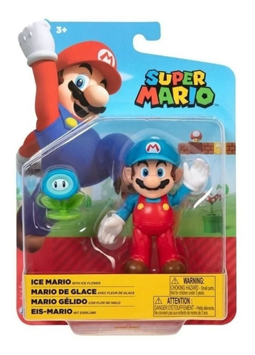 Muñeco Super Mario Bross Figura Articulada 10cm Colec 40457