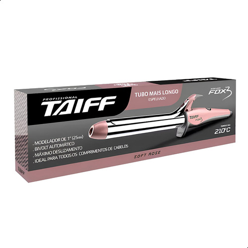 Cacheador Taiff 1 Polegada 25mm Fox 3 Ion Rose Bivolt