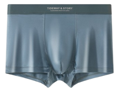 Calzoncillos Bóxer De Moda De Seda Helada Para Hombre