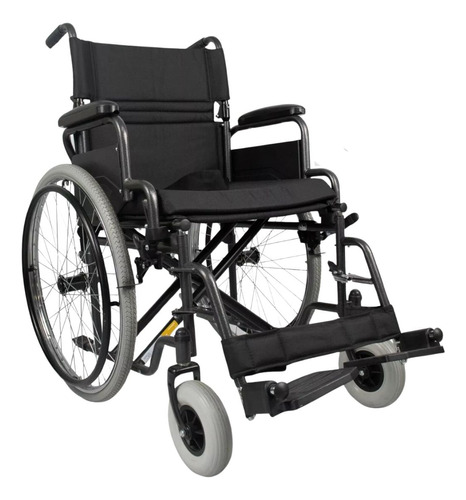 Cadeira De Rodas Aço Dobrável Até 120 Kg D400 Dellamed