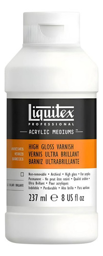 Verniz Acrílico Ultra Brilhante Liquitex 237ml Cor Branco
