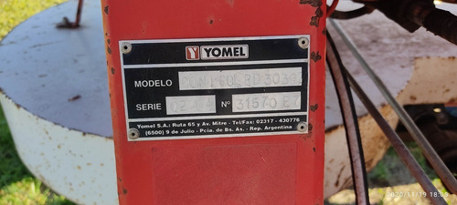 Fertilizadora Urea, Yomel Control Rd 3036z,año 2012,m-b.
