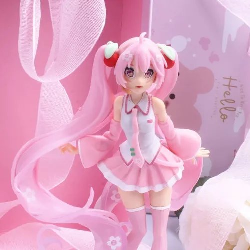 Boneca Anime Hatsune Miku Sakura kawaii - Ponto Tem