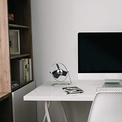 Sharper Image Sbm1-si Soft Blade Usb Fan Se Traduce Como