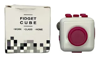 Fidget Cubo De 3.3cm - Cubo Antiestrés (fondo Blanco)
