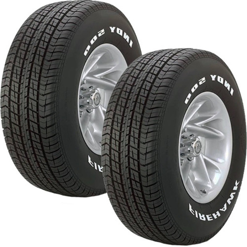 Imagen 1 de 5 de Kit 2 Llantas P255/60 R15 102s Firehawk Indy 500 Firestone