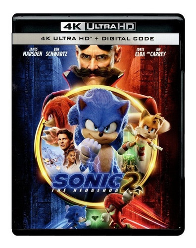 4K Ultra HD Blu-ray Sonic The Hedgehog 2