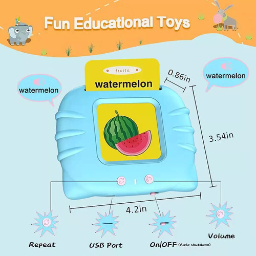 Cardkids Juega A Aprender Inglés Con 224 Palabras