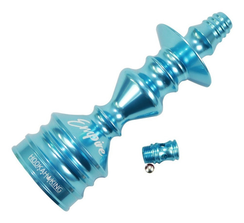 Imagem 2 de 6 de Narguile Empire Hookah King Completo Barato - Azul Bebe