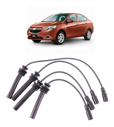 Juego Cables Bujias Para Chevrolet Sail 1.4 F14d 2011 2017