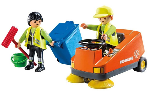 Todobloques Playmobil 70203 City Life Vehículo De Limpieza