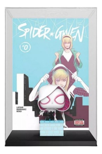 Figura De Accion Comic Cover Spider-gwen 25 Marvel De Funko 