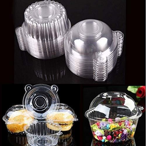 Cajas Individuales Transparentes Para Cupcakes (hewnda, 50
