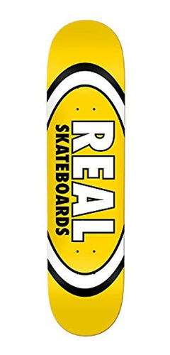 - Tabla De Skate Ovalada, Color Amarillo (8.0 in)
