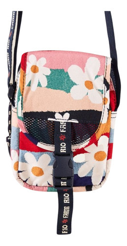 Bolsa Farm Fervo Estampada Transversal Bag Cor Amanda Floral