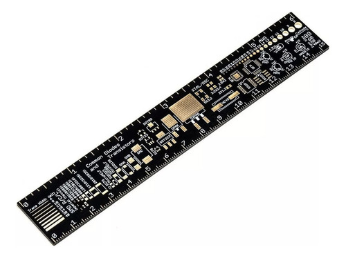 Regla Pcb Ingenieria Electronica 15cm Diseño De Circuitos