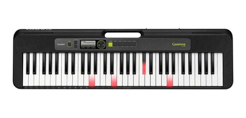 Imagen 1 de 3 de Teclado musical Casio Key Lighting LK-S250 61 teclas negro