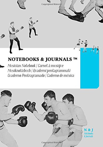 Cuaderno De Musica Notebooks & Journals Boxeo -coleccion Vin
