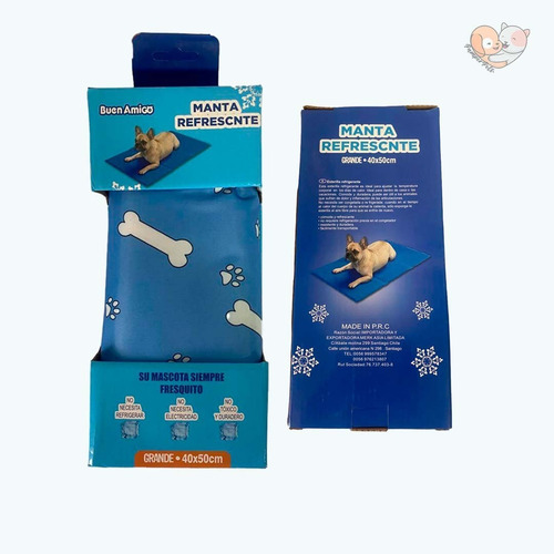 Imagen 8 de 10 de Manta Refrescante Refrigerante Para Perros Gel Frio 40x50cm