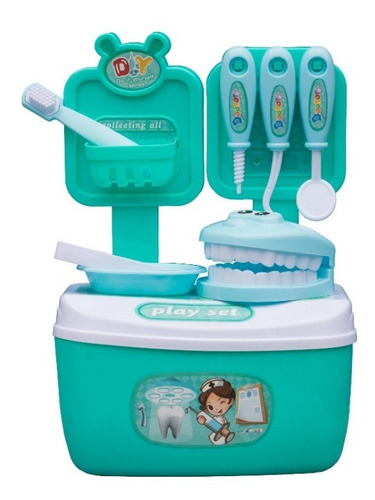 Kit Medico Dentista Infantil 14pçs Super Completo& Divertido