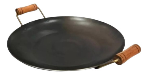 Disco Chapa Arado Bifeteira Gigante 70cm Alça De Madeira