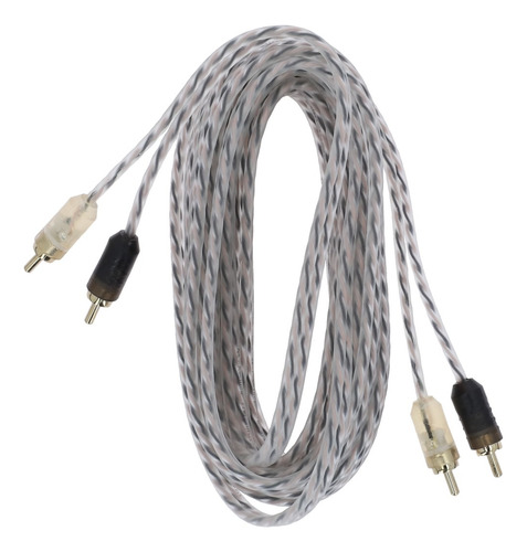 Cable Rca 100% Cobre Trenzado Cca 5.10 Mts Alfa Light