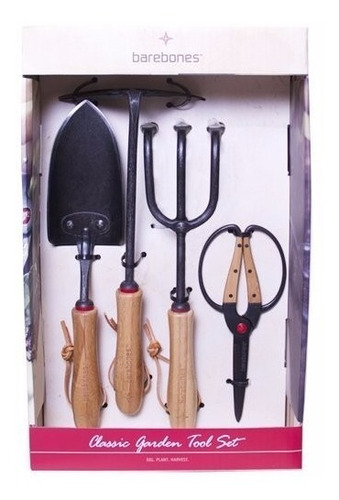 Juego De Herramientas De Jardín Barebones Garden Tool Set