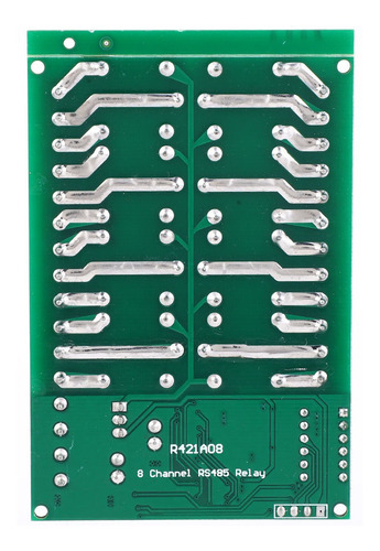 Módulo De Relé Rs485 De 8 Canales Dc 12v